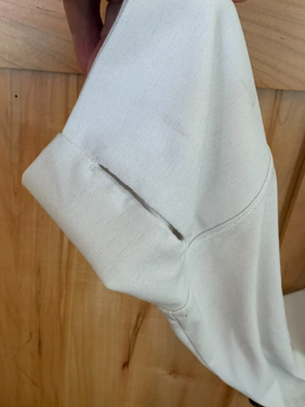 Athleta White Hooded Full Zipper Jacket - XL - Picture 7 of 7